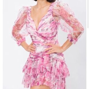 Boutique Floral Pink Dress